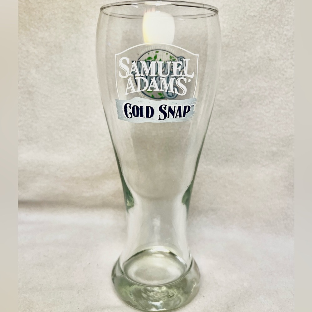 🍺 Samuel Adams Gold Snap Beer Glass
